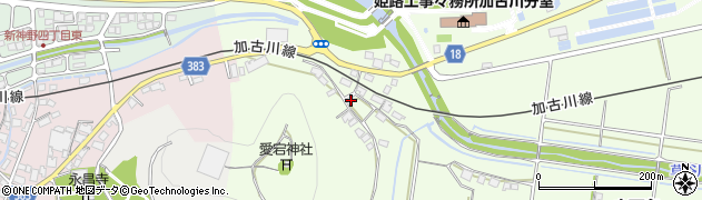 兵庫県加古川市八幡町中西条902周辺の地図