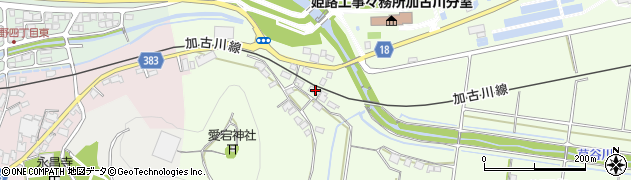 兵庫県加古川市八幡町中西条911周辺の地図
