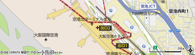 株式会社アクタス大阪エアポート店周辺の地図