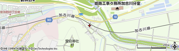 兵庫県加古川市八幡町中西条906周辺の地図