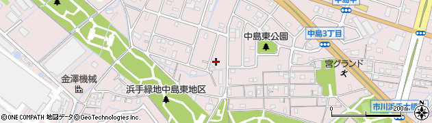 兵庫県姫路市飾磨区中島494周辺の地図