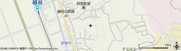 静岡県掛川市細谷周辺の地図