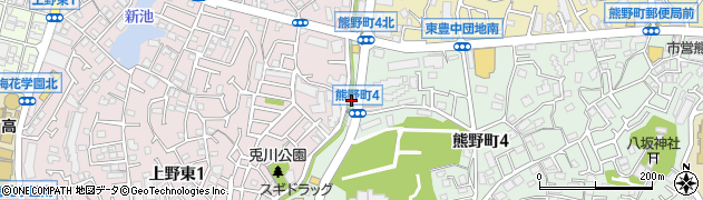 有限会社大阪住設周辺の地図