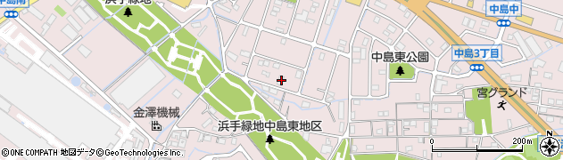 兵庫県姫路市飾磨区中島3080周辺の地図