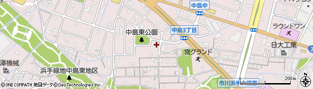 兵庫県姫路市飾磨区中島416周辺の地図