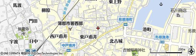 愛知県蒲郡市形原町東戸甫井39周辺の地図