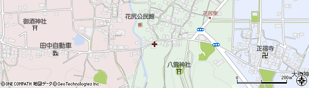 兵庫県三木市別所町花尻337周辺の地図