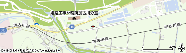 兵庫県加古川市八幡町中西条853周辺の地図