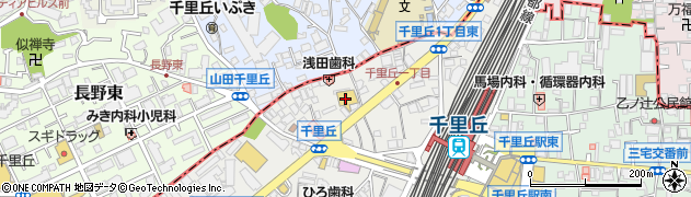 マルヤス株式会社ＪＲ千里丘店周辺の地図