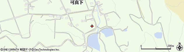 岡山県赤磐市可真下1735周辺の地図