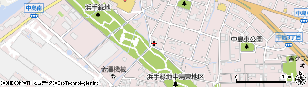 兵庫県姫路市飾磨区中島538周辺の地図