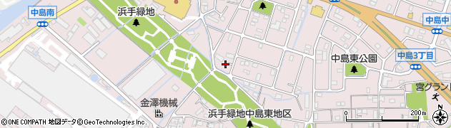 兵庫県姫路市飾磨区中島508周辺の地図