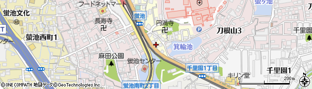 金券の店・林田周辺の地図