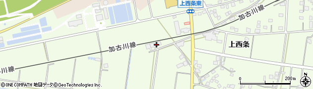 兵庫県加古川市八幡町中西条703周辺の地図