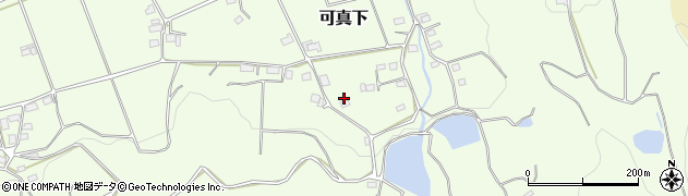 岡山県赤磐市可真下1559周辺の地図