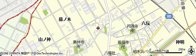 愛知県豊川市平井町小野田48周辺の地図