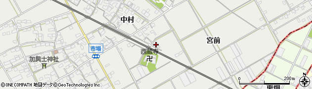 愛知県豊川市伊奈町宮前45周辺の地図