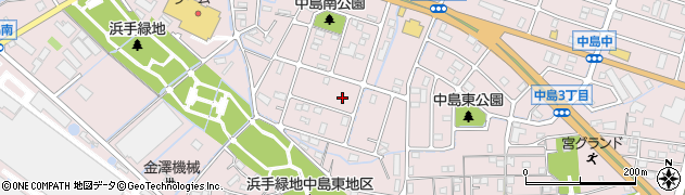 兵庫県姫路市飾磨区中島3091周辺の地図