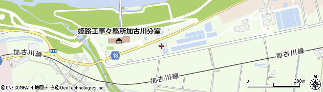 兵庫県加古川市八幡町中西条849周辺の地図