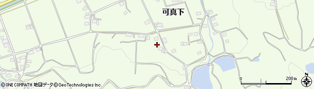 岡山県赤磐市可真下1489周辺の地図