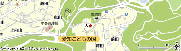 愛知県西尾市東幡豆町大西29周辺の地図
