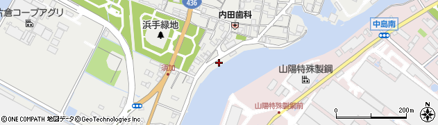 兵庫県姫路市飾磨区（須加）周辺の地図