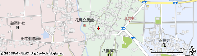 兵庫県三木市別所町花尻268周辺の地図