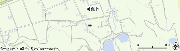 岡山県赤磐市可真下1556周辺の地図