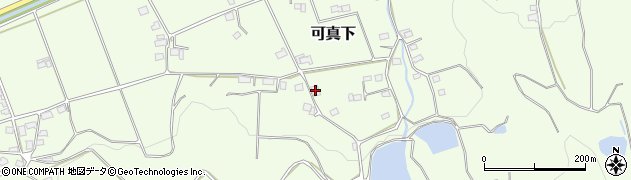岡山県赤磐市可真下1557周辺の地図