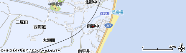 愛知県美浜町（知多郡）時志（南郷中）周辺の地図