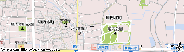 兵庫県姫路市網干区垣内中町353周辺の地図
