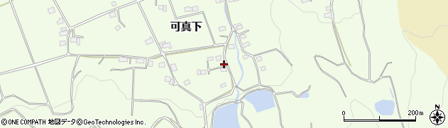 岡山県赤磐市可真下1749周辺の地図