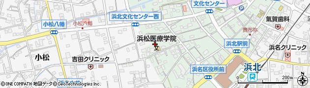 浜松医療学院附属接骨院周辺の地図