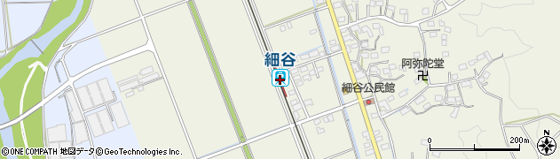 細谷駅周辺の地図