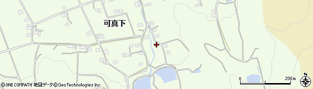 岡山県赤磐市可真下1839周辺の地図