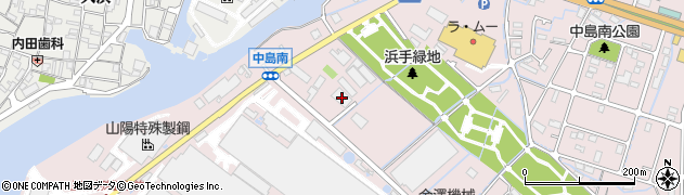 兵庫県姫路市飾磨区中島1342周辺の地図