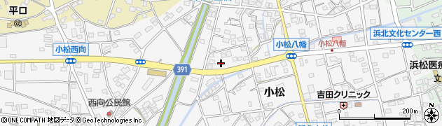 新栄事務機株式会社　浜北営業所周辺の地図