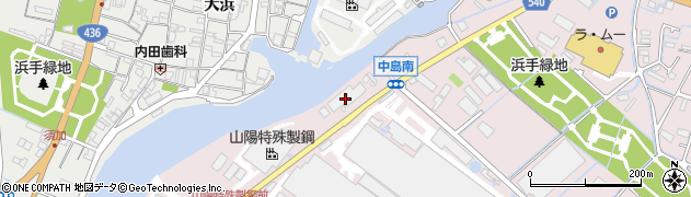 兵庫県姫路市飾磨区中島3029周辺の地図