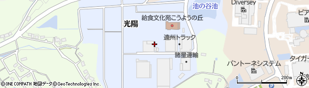 静岡県掛川市光陽周辺の地図