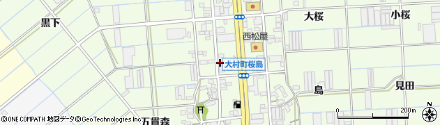 愛知県豊橋市大村町高之城41周辺の地図