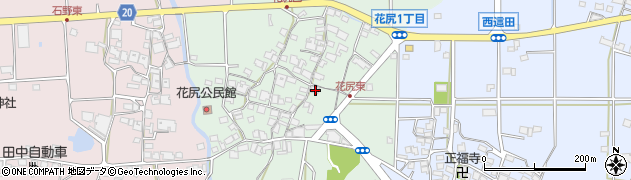 兵庫県三木市別所町花尻43周辺の地図