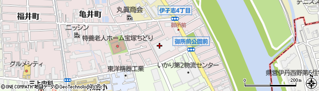 株式会社京千周辺の地図