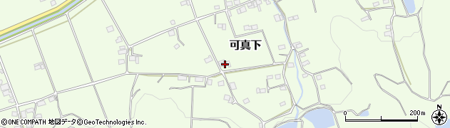 岡山県赤磐市可真下1545周辺の地図