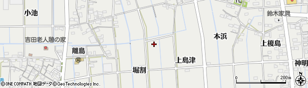 愛知県西尾市吉良町吉田堀割82周辺の地図