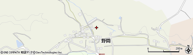 岡山県赤磐市野間周辺の地図