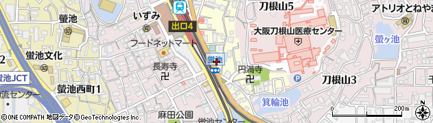 株式会社福田春光堂豊中支店周辺の地図