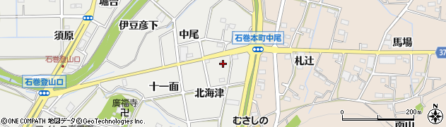 愛知県豊橋市石巻本町北海津15周辺の地図