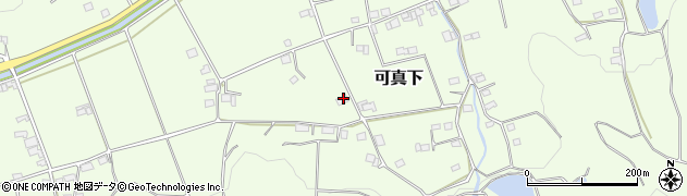 岡山県赤磐市可真下1516周辺の地図