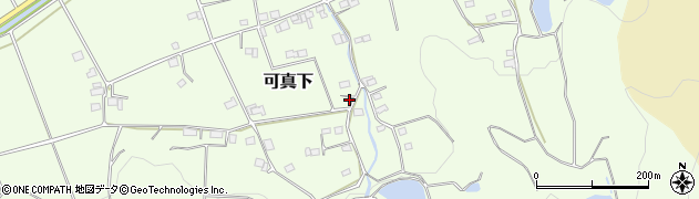 岡山県赤磐市可真下1756周辺の地図