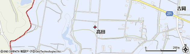 静岡県掛川市高田772周辺の地図